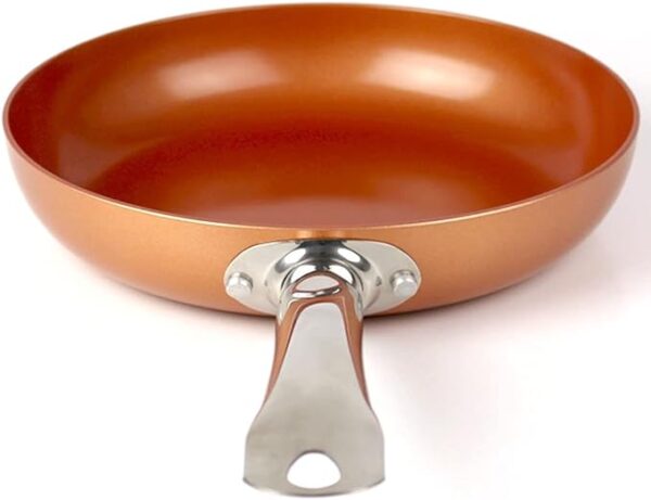 Frigideira Antiaderente 24 cm Cerâmica e Cobre/Titânio - MaxChef - Imagem 4