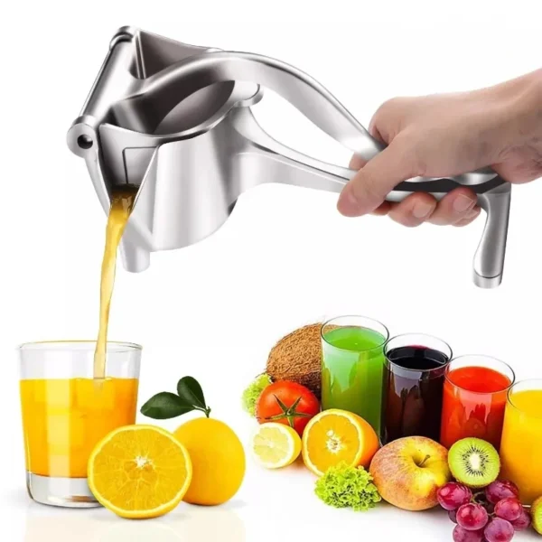 Espremedor manual do suco da liga de alumínio, espremedor de pressão da mão romã laranja limão cana barra, ferramenta de cozinha, 2024