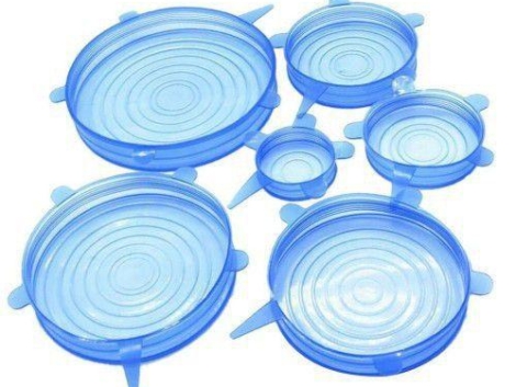 Tampas de Silicone Reutilizável