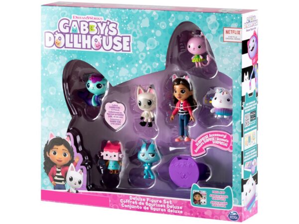 Playset Gabbys Dollhouse Conjunto Deluxe - Sunny Brinquedos 8 Peças - Image 5
