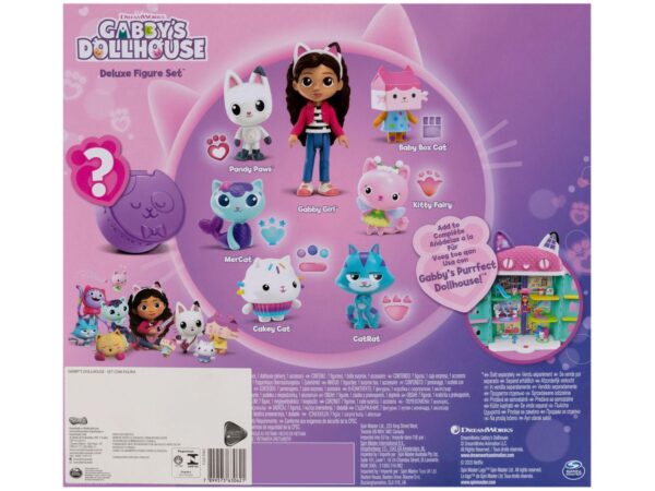 Playset Gabbys Dollhouse Conjunto Deluxe - Sunny Brinquedos 8 Peças - Image 6