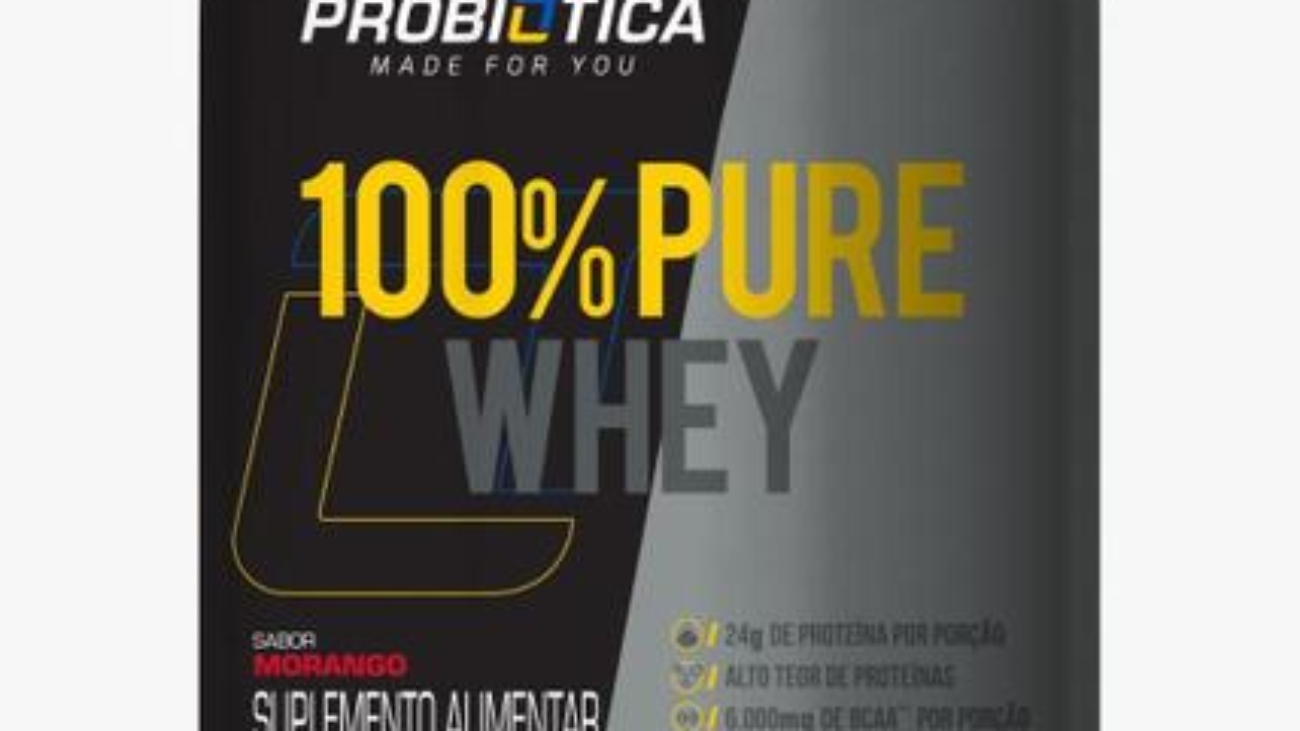 Whey 100% Concentrado Probiotica Pote 900G - Original