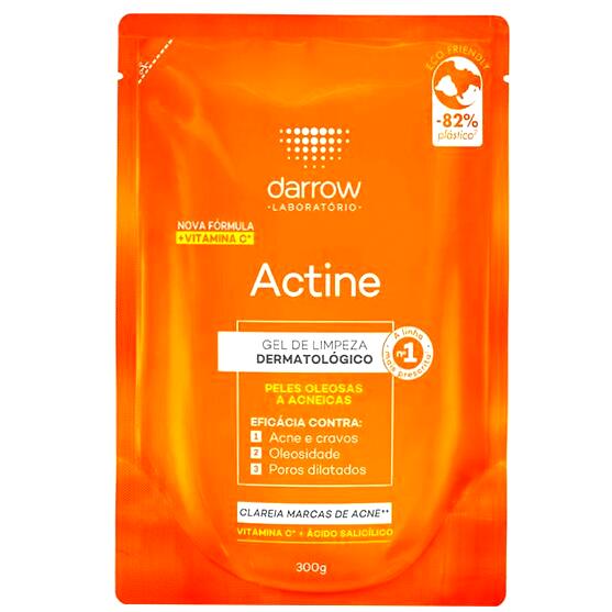 Gel de Limpeza Facial Darrow Actine Vitamina C - Refil