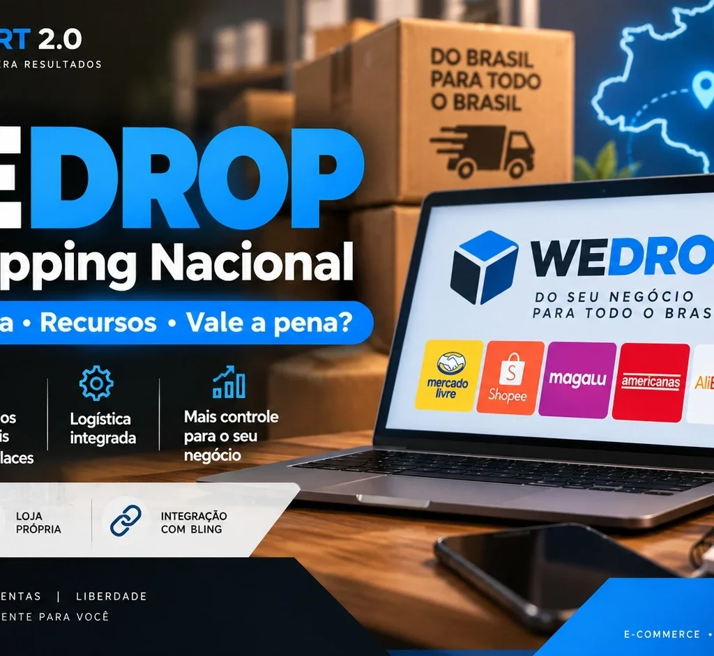 WeDrop: plataforma de dropshipping nacional para vendas em marketplaces e loja própria